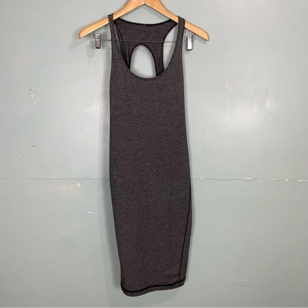 Lululemon Tank Dress Black Striped Sz S?? - Picture 1 of 3